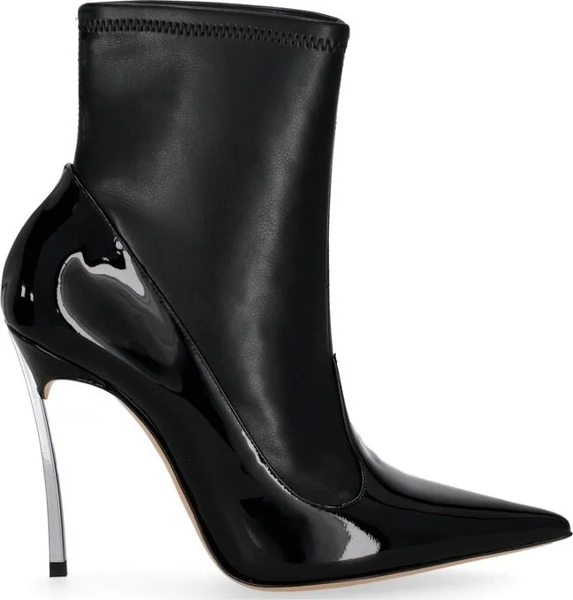 Casadei Superblade Pointed Toe Boots
