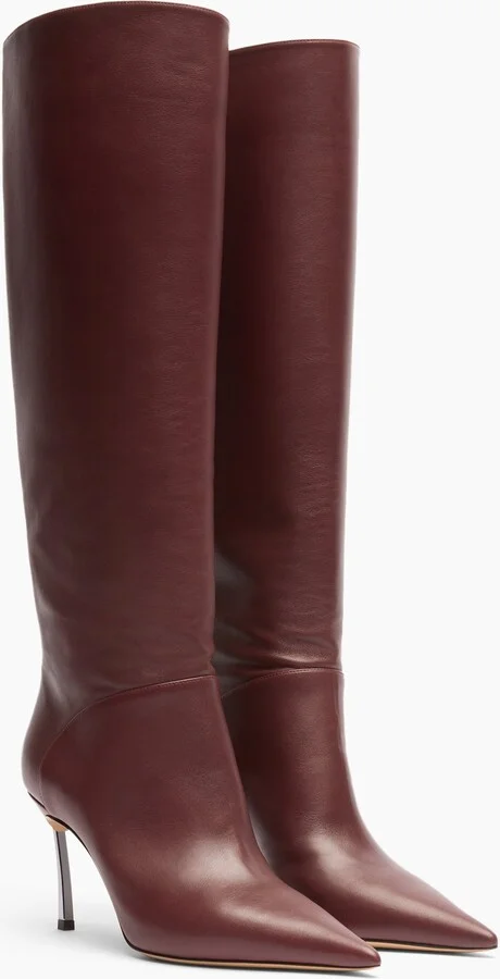 Casadei Superblade To The Knee - Woman High Boots Amarena 35 - Image 2
