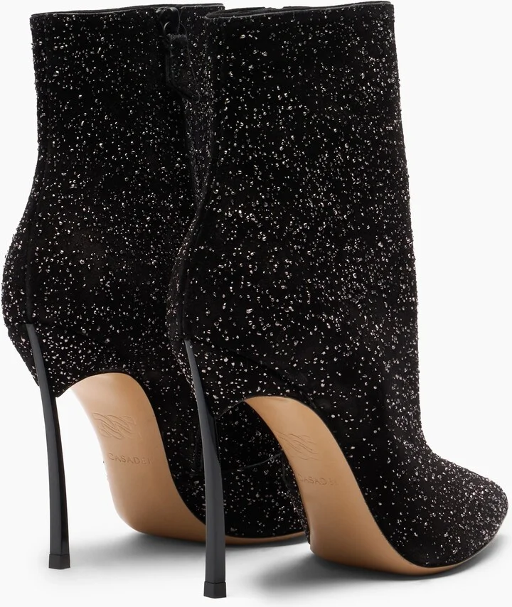Casadei Universe Blade Ankle Boot - Woman Ankle Boots Black 37 - Image 4