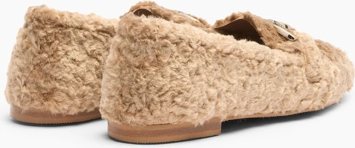 Casadei Valsenales Loafers - Woman Flats And Loafers Caramello 35.5 - Image 4