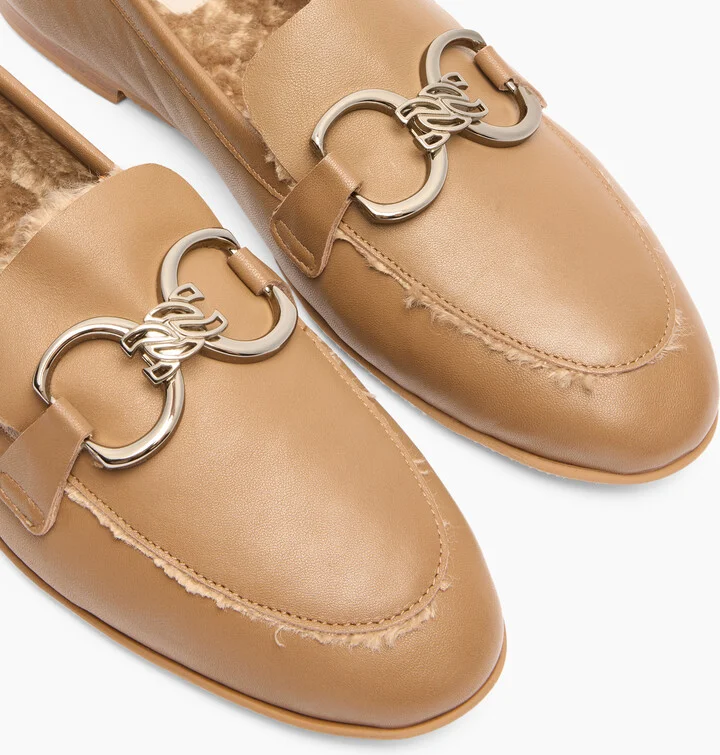 Casadei Valsenales Loafers - Woman Flats And Loafers Caramello 37.5 - Image 5