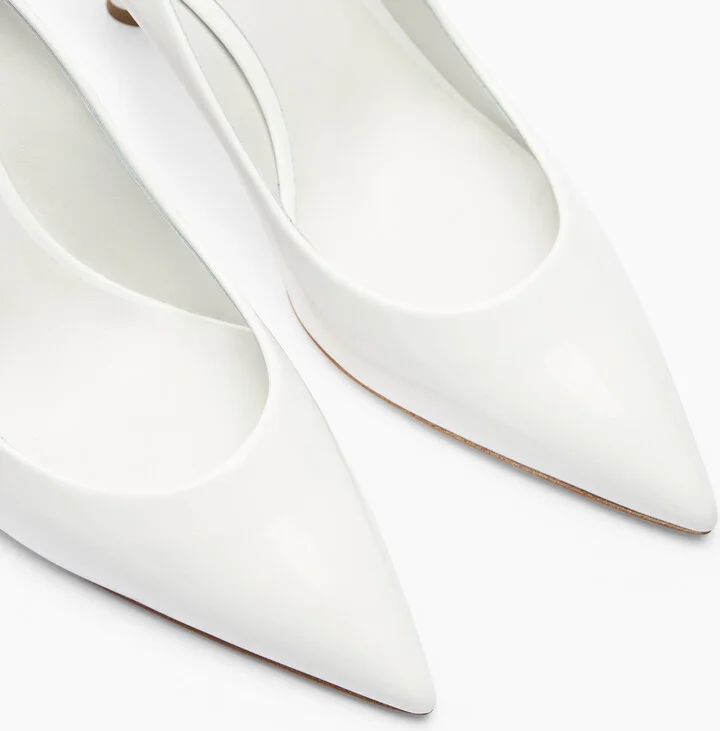 Casadei Winnie Bride Pumps - Woman Pumps And Slingback White 38 - Image 5