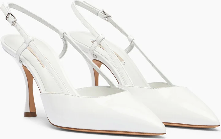 Casadei Winnie Bride Slingback - Woman Pumps And Slingback White 35 - Image 2