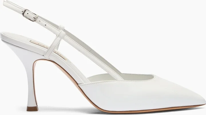 Casadei Winnie Bride Slingback - Woman Pumps And Slingback White 35