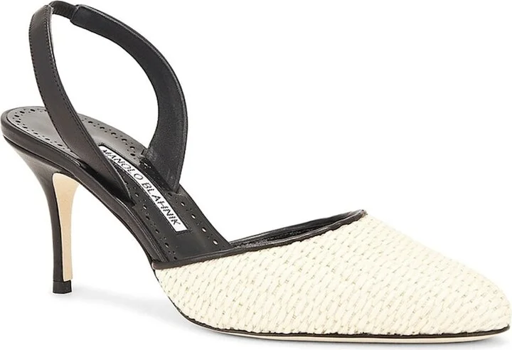 Casam 70 Raffia Pumps - Image 2