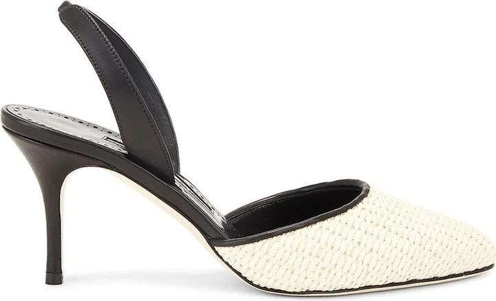 Casam 70 Raffia Pumps