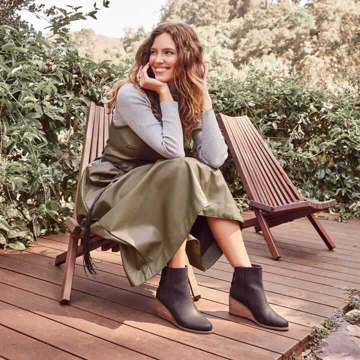 Casey Leather Wedge Boot - Image 2