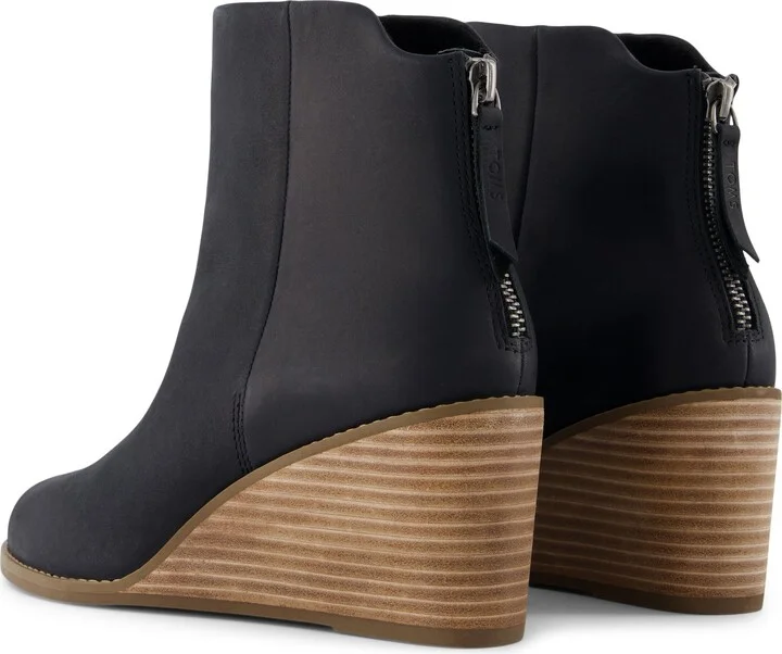 Casey Leather Wedge Boot - Image 5