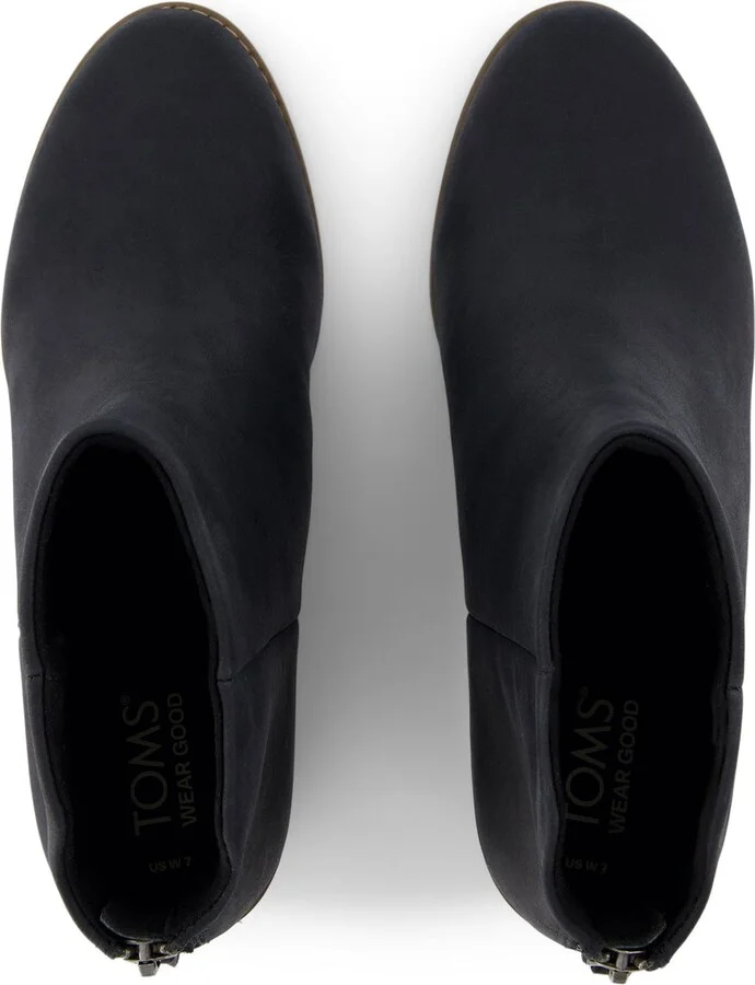 Casey Leather Wedge Boot - Image 6