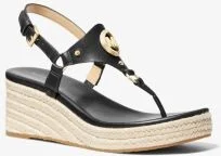 Casey Leather Wedge Sandal - Image 3