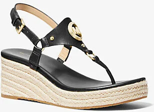 Casey Leather Wedge Sandal