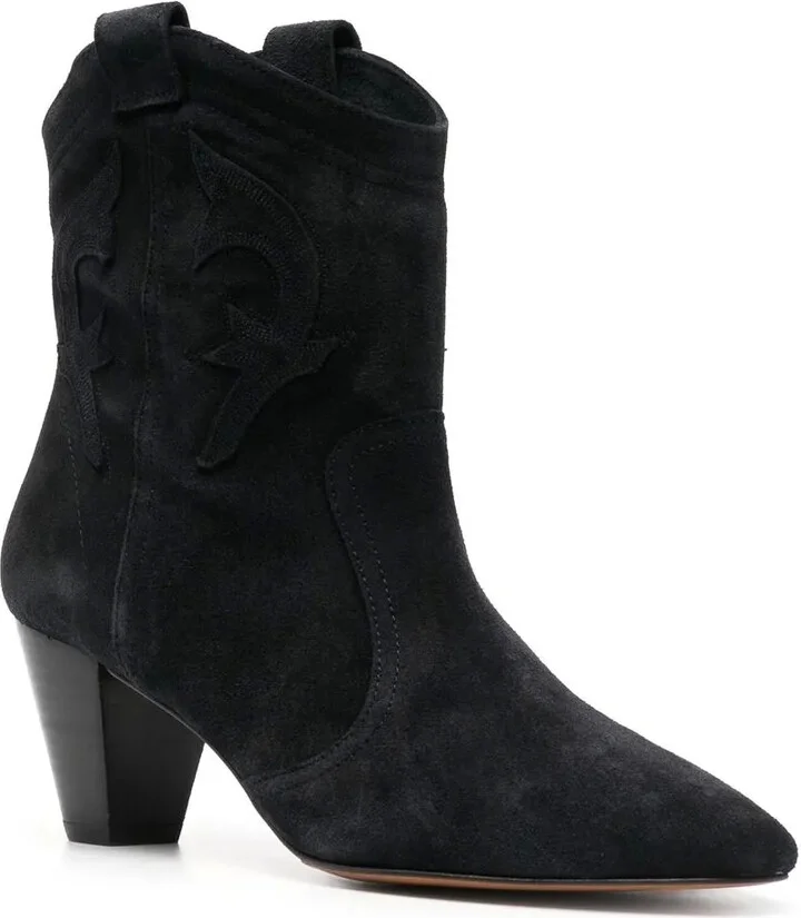 Casey suede cowboy boots - Image 2
