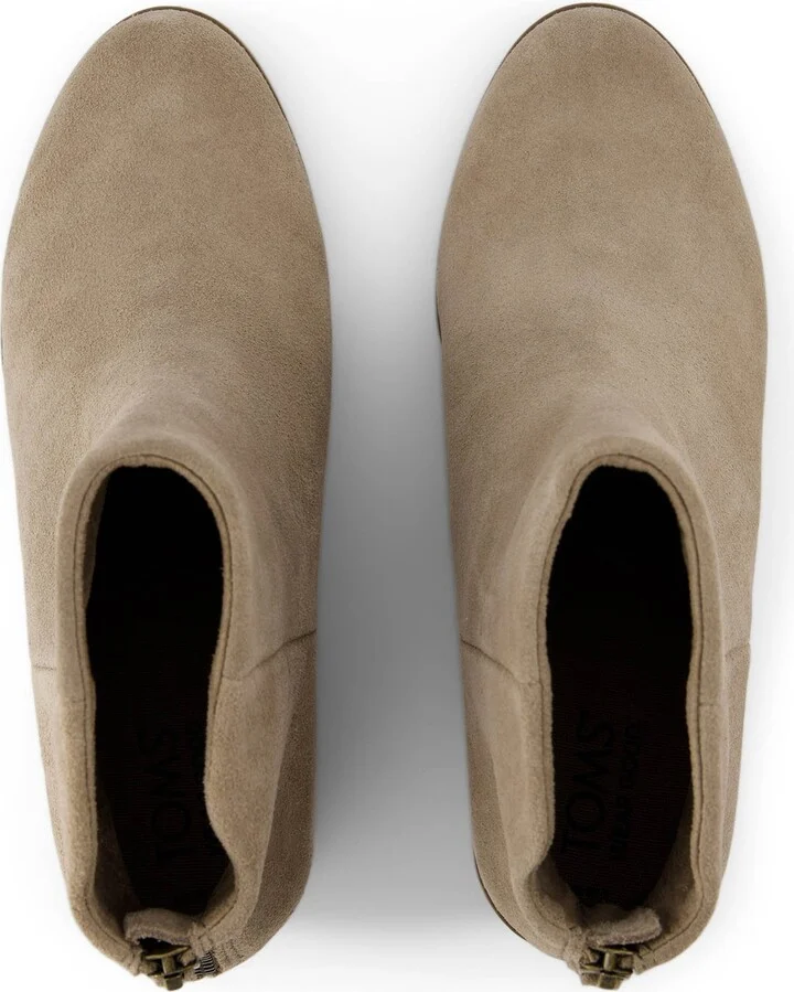 Casey Suede Wedge Boot - Image 5