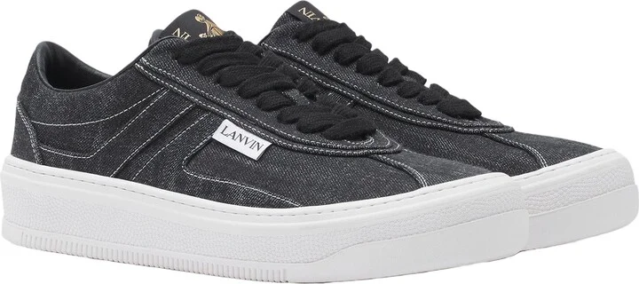 Cash Sneakers By Lanvin In Denim - Image 2