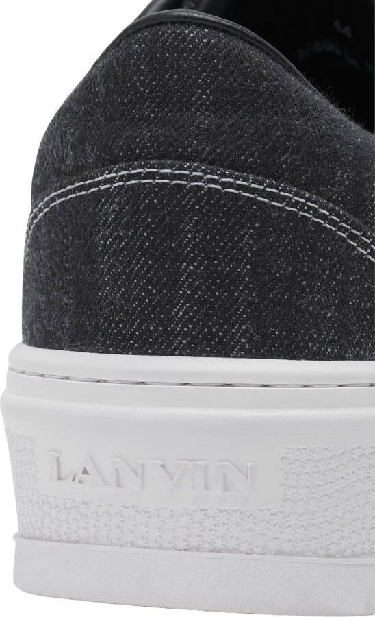 Cash Sneakers By Lanvin In Denim - Image 5