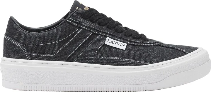 Cash Sneakers By Lanvin In Denim