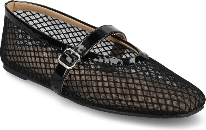 Casha Mesh Mary Jane Flat