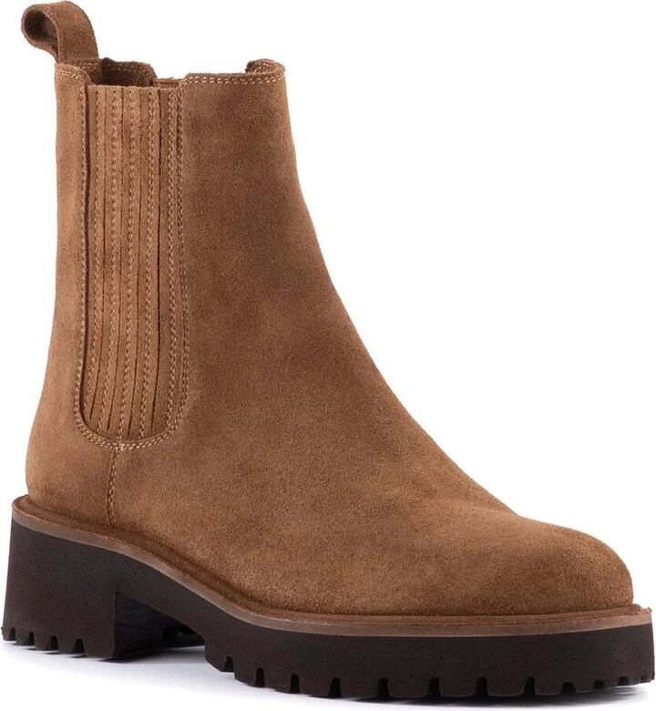 Cashew Suede Boot