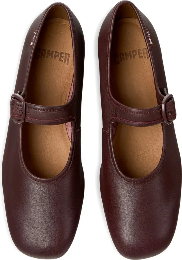 Casi Myra buckle-strap flats pumps - Image 3