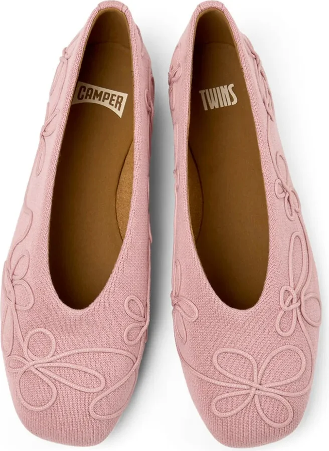 Casi Myra embroidered ballerinas - Image 4