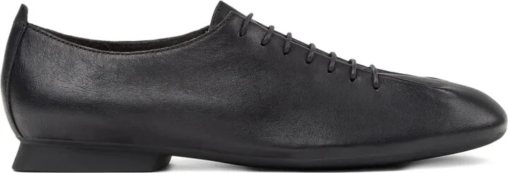Casi Myra lace-up leather flats