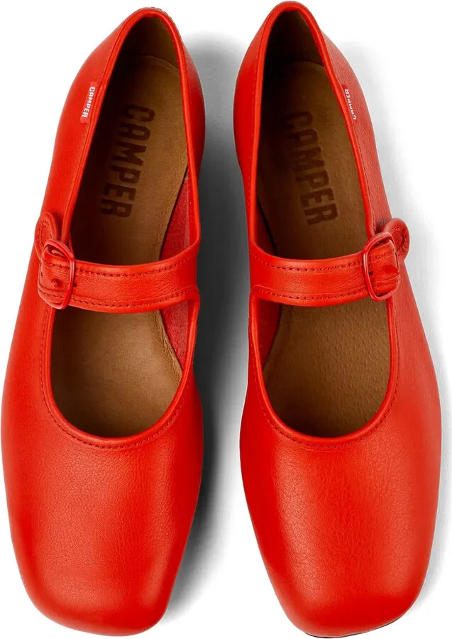 Casi Myra leather ballerina shoes - Image 3