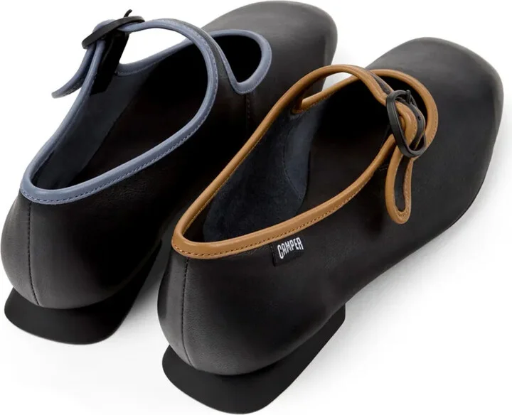 Casi Myra leather ballerina shoes - Image 4