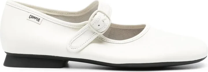 Casi Myra leather ballerina shoes