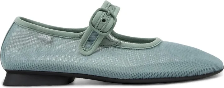 Casi Myra mesh ballerina shoes