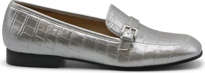 Casper Croc Embossed Loafer - Image 7