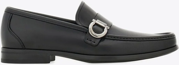 Caspian Gancini Leather Loafers