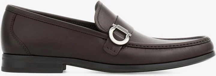 Caspian Gancini Leather Loafers