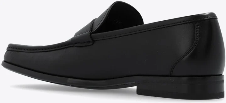 Caspian Leather Gancini Loafers - Image 2