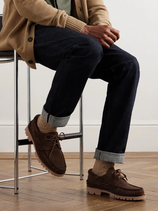 Caspian Suede Boat Shoes - Image 2