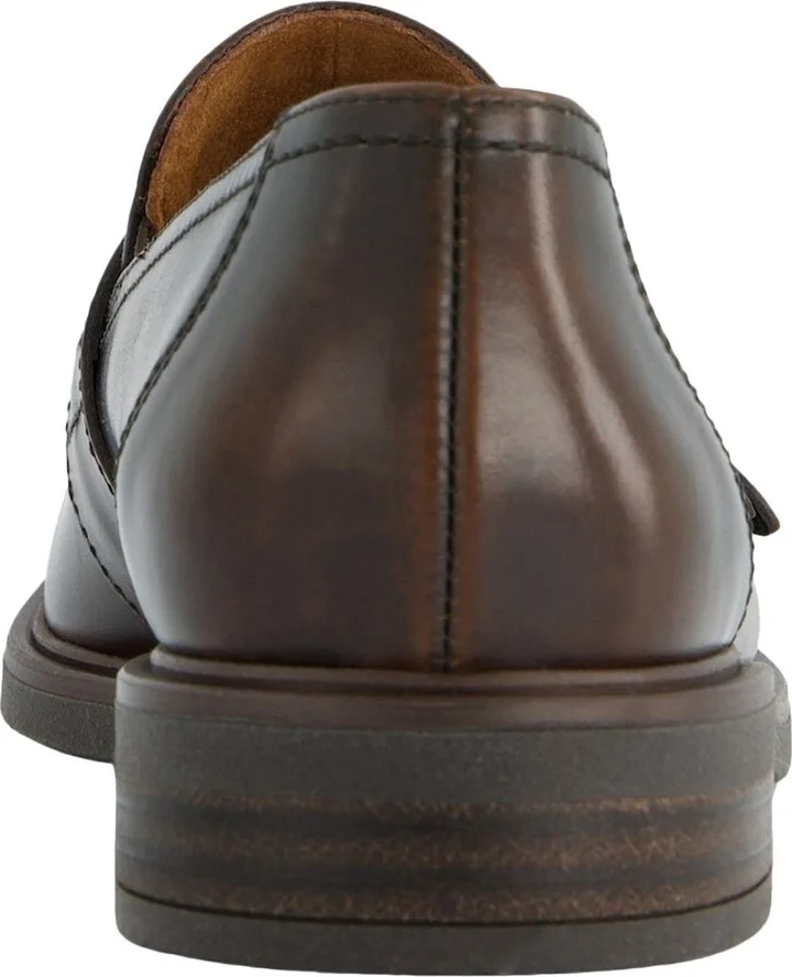 Caspian Two Buckle Leather Loafer - Image 10