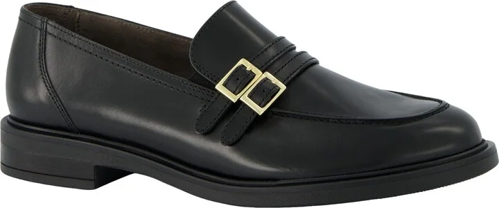 Black Brushed Leather