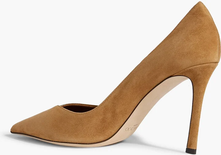 Cass 95 patent-leather and suede pumps - Image 3
