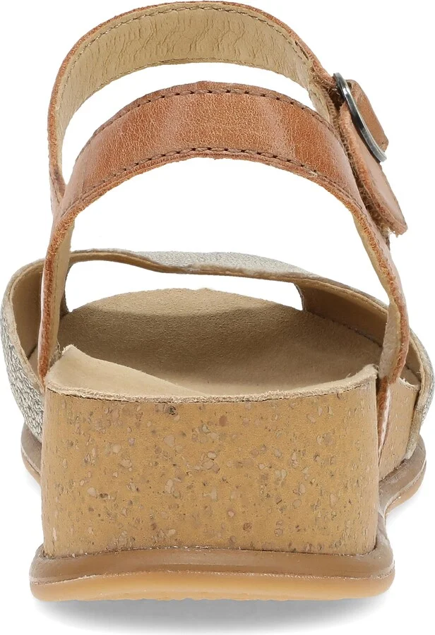 Cass Ankle Strap Peep Toe Wedge Sandal - Image 6
