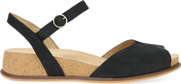 Cass Ankle Strap Peep Toe Wedge Sandal - Image 2