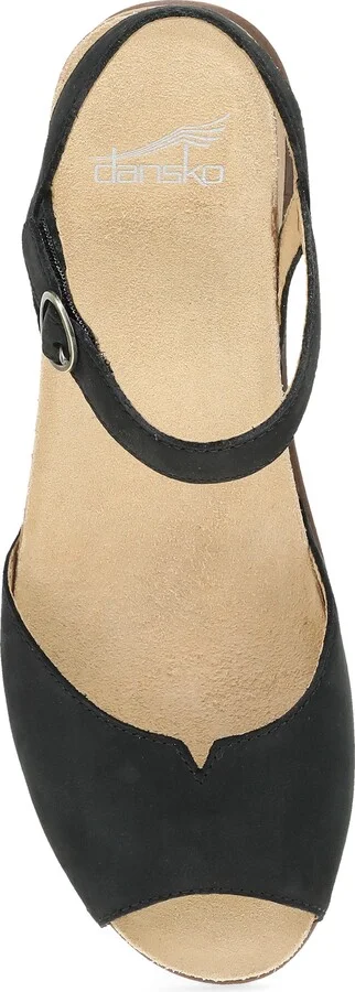 Cass Ankle Strap Peep Toe Wedge Sandal - Image 4