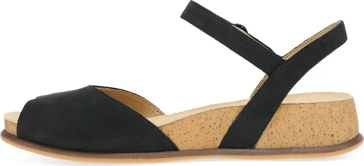 Cass Ankle Strap Peep Toe Wedge Sandal - Image 7