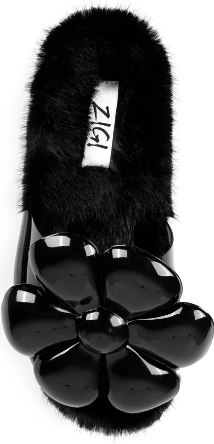 Cass Faux Fur Lined Sandal - Image 5