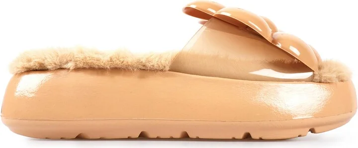 Cass Faux Fur Lined Sandal - Image 9