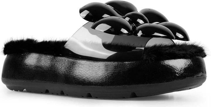 Cass Faux Fur Lined Sandal