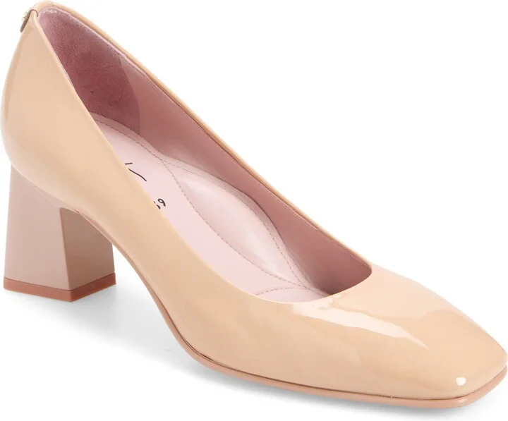 Beige Classic Patent
