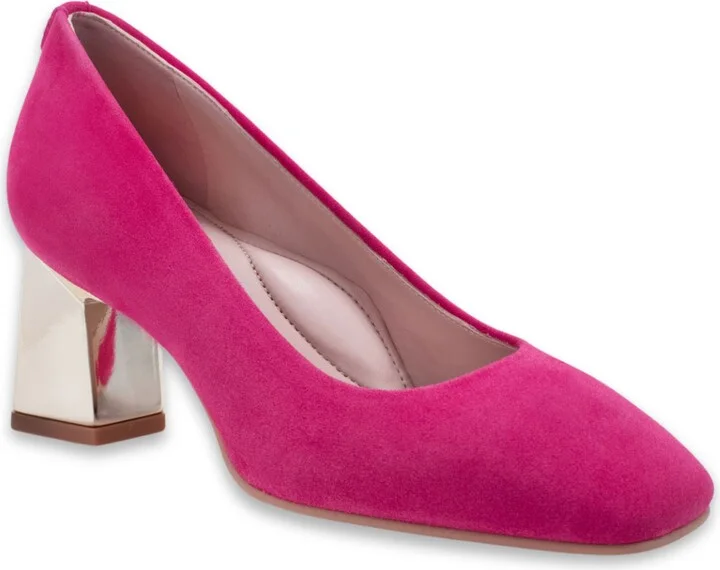 Bright Fuchsia Suede