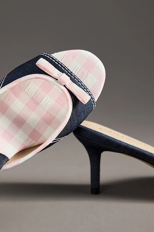 Cassandra Denim Kitten Heels - Image 3
