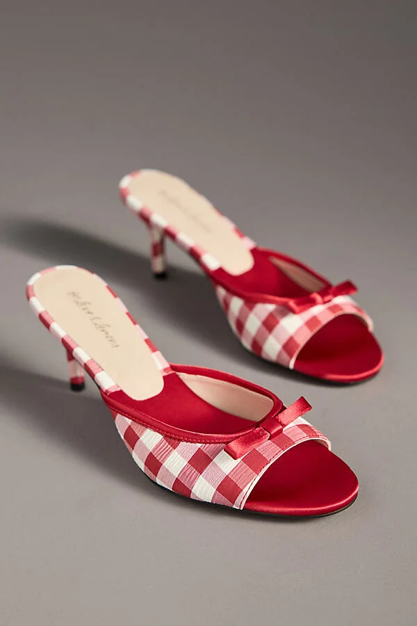 Cassandra Denim Kitten Heels