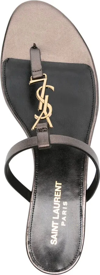 Cassandra leather flip flops - Image 4