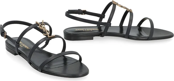 Cassandra Leather Sandals - Image 3